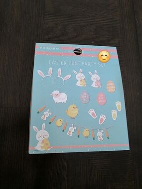 Primark Easter Hunt Party Set - Blue, Pink, Yellow